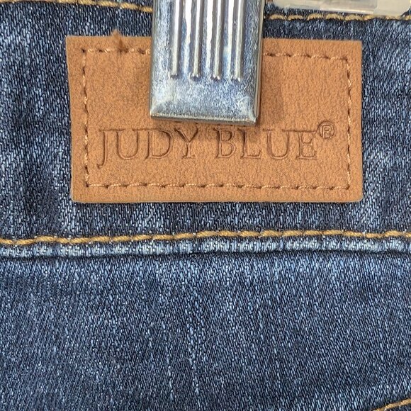 Judy Blue Carson City Flare Fit Dark Blue Denim Jeans JB8897 Size 20W - Picture 10 of 15